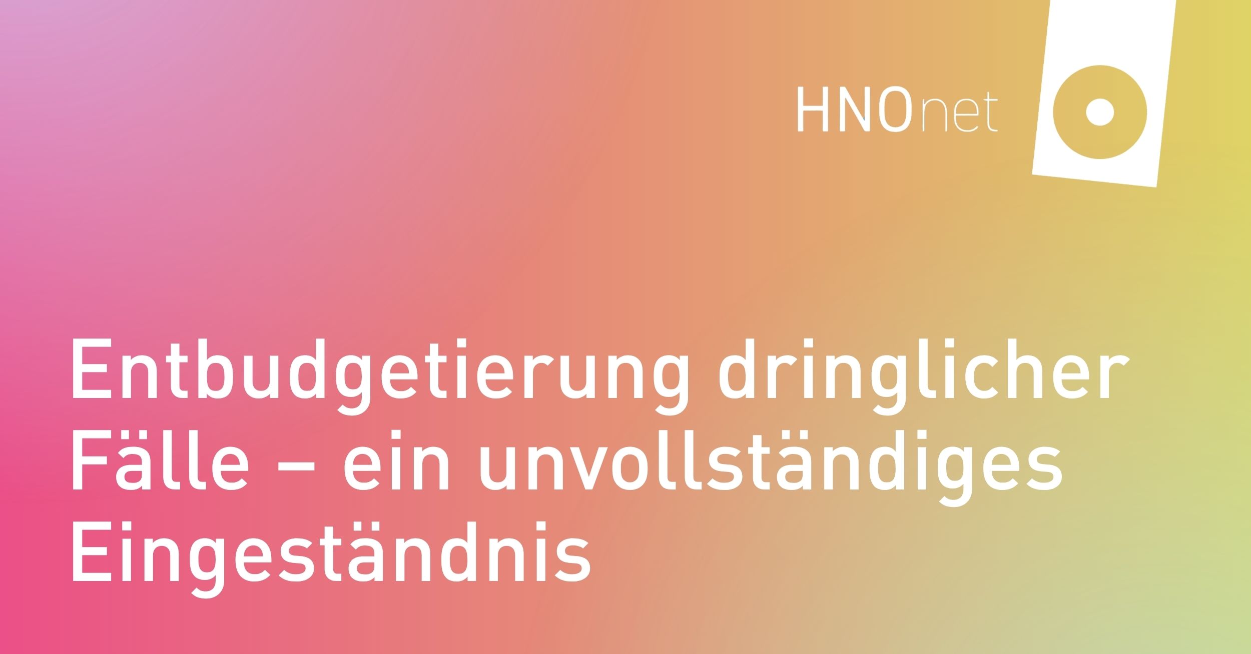 Neugeborenen Hoerscreening
